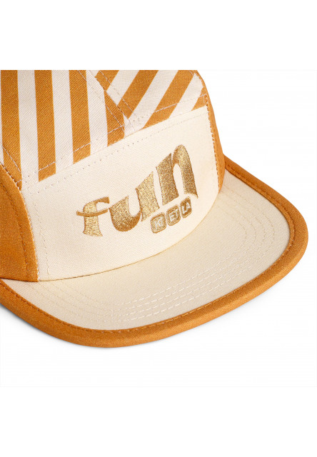 Striped šiltovka s UV ochranou 48-52 cm (Sand Stripe)
