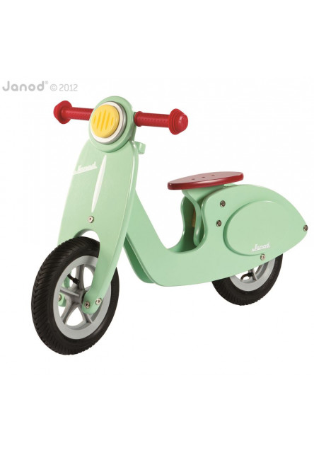 Drevené odrážadlo Vespa mint