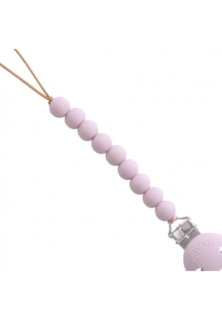 Klip na cumlík hera mushie - soft lilac