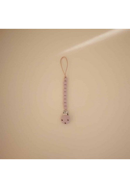 Klip na cumlík hera mushie - soft lilac
