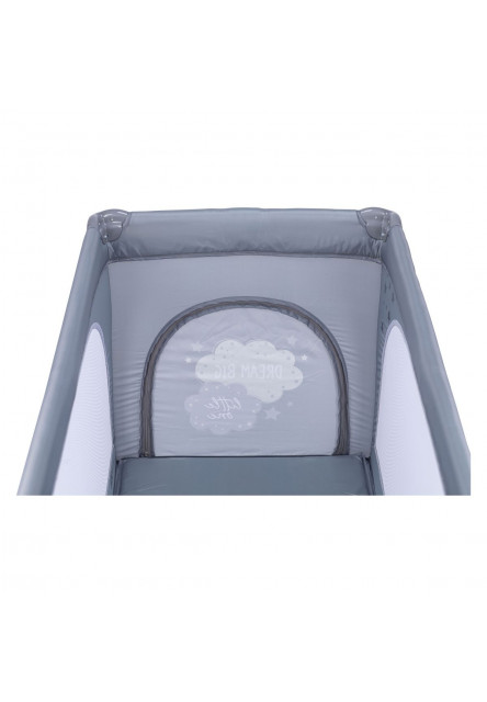 Cestovná postieľka Nook Gray