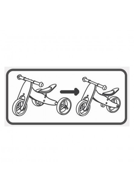 Free2Move Rider Plus Odrážadlo/trojkolka 2v1 White