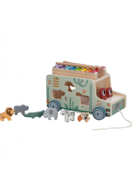 Free2Play Auto Animal truck s xylofónom