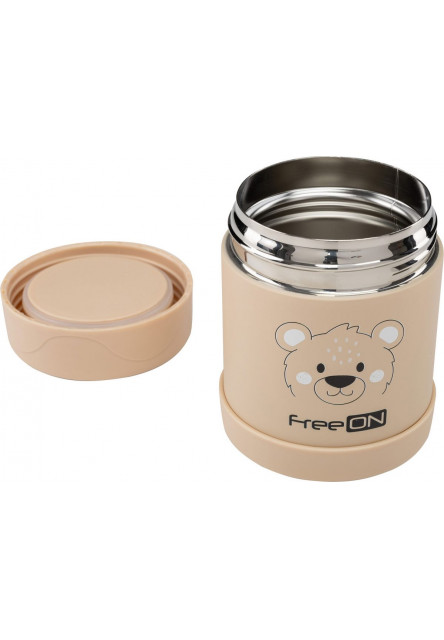 Termoska na jedlo 350 ml Bear Beige