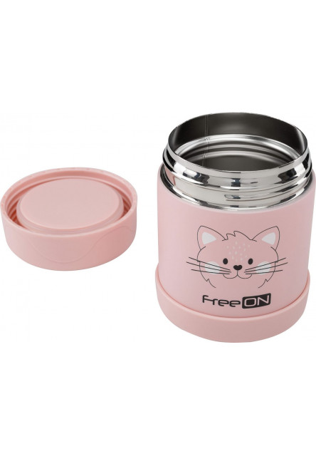 Termoska na jedlo 350 ml Kitty Pink