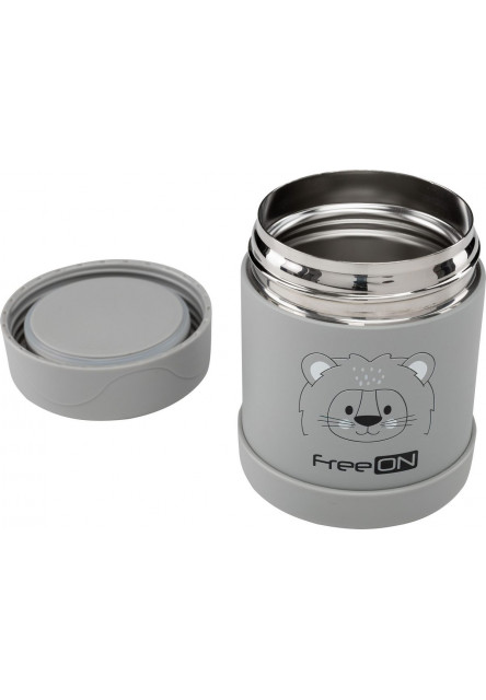 Termoska na jedlo 350 ml Lion Gray