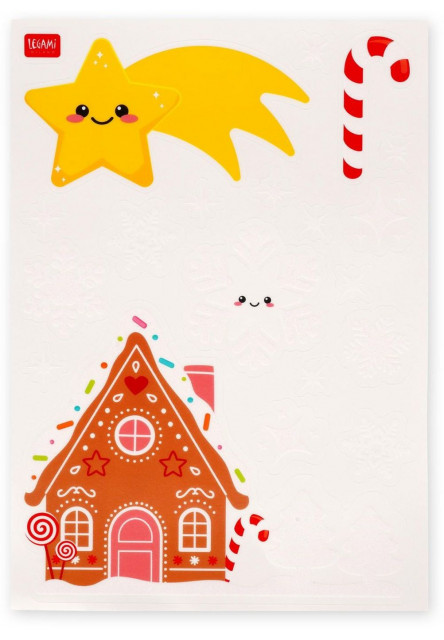 Nálepky na okná Legami Windo-Wow Set Of 35 Window Stickers