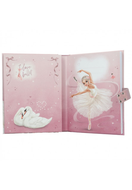 Diár  na číselný kód BALLET