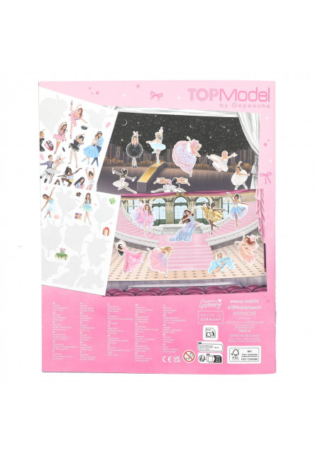 Kreatívny zošit  Stickerworld BALLET