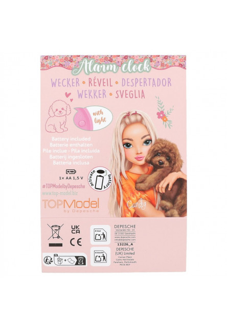 TOPModel budík FLORAL