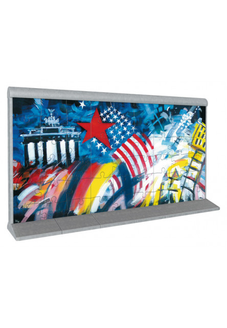 Ravensburger 3D puzzle 108 Berlínsky múr,motív 3