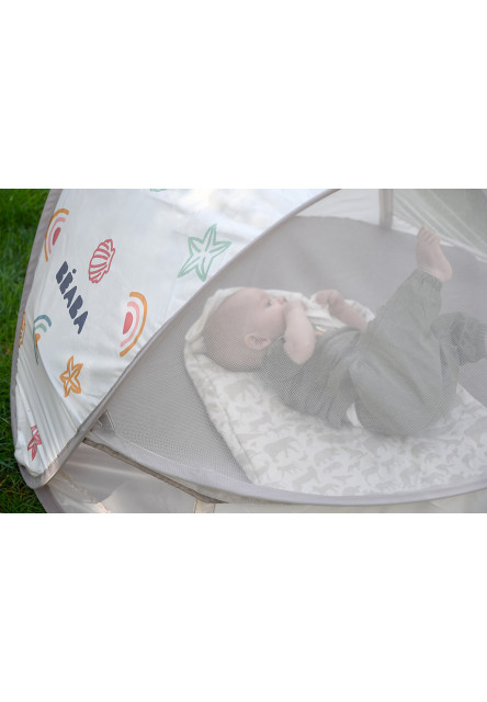 Plážový stan anti-UV Breezynest Clay Earth