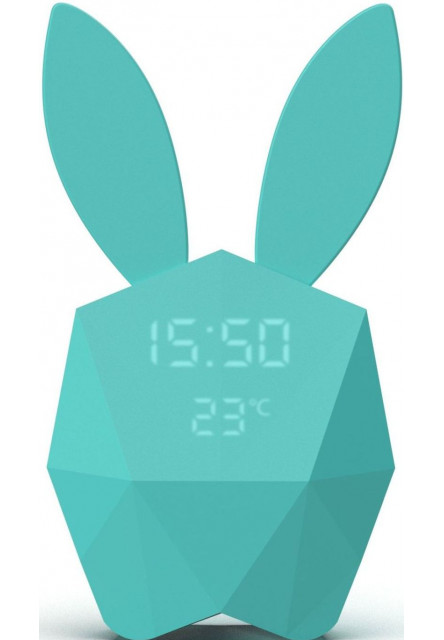 Budík MOB Cutie Clock Connect with app - blue
