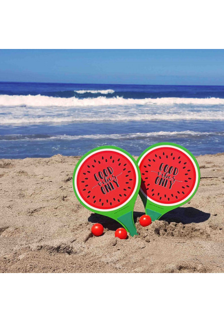 Súprava na plážový tenis Legami Beach Rackets - Watermelon