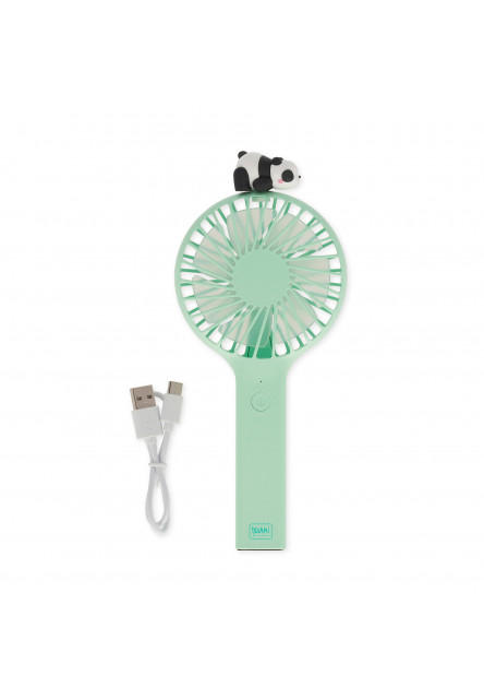 Cestovný vetráčik Legami Rechargeable Portable Fan With - Mini Fan - Panda