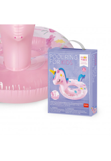 Nafukovací kruh Legami Pool Ring For Kids - Unicorn