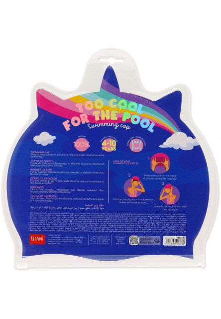 Detská plavecká čiapka Legami Swimming Cap - Unicorn