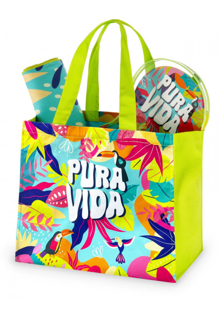 Taška na pláž Legami Beach Bag - Pura Vida