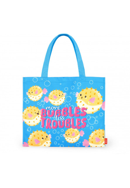 Taška na pláž Legami Beach Bag - Pufferfish