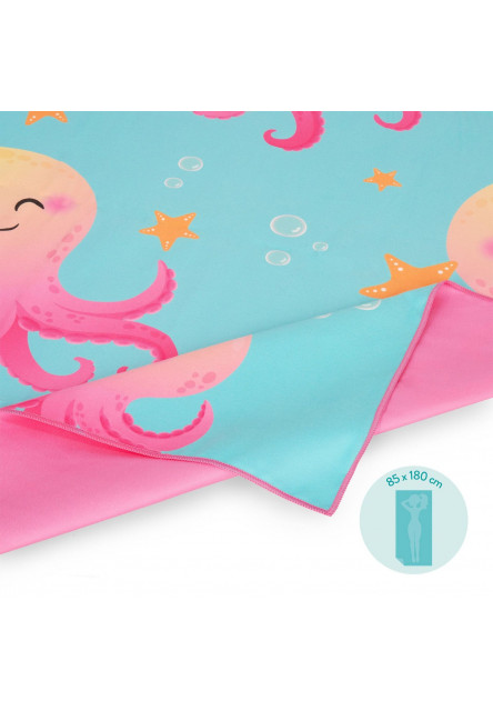 Plážová osuška Legami Beach Towel - Octopus
