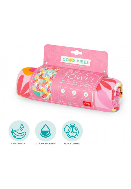 Plážová osuška Legami Beach Towel - Daisy