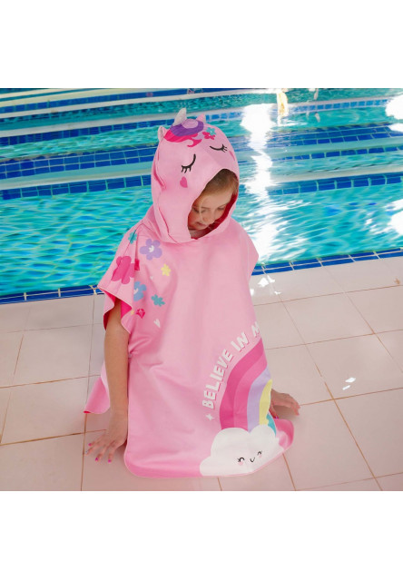 Detské pončo Legami Towelling Poncho For Kids - Unicorn