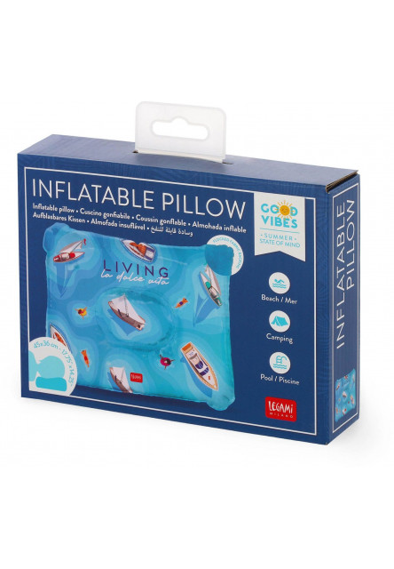 Nafukovací vankúš Legami Inflatable Pillow - La Dolce Vita