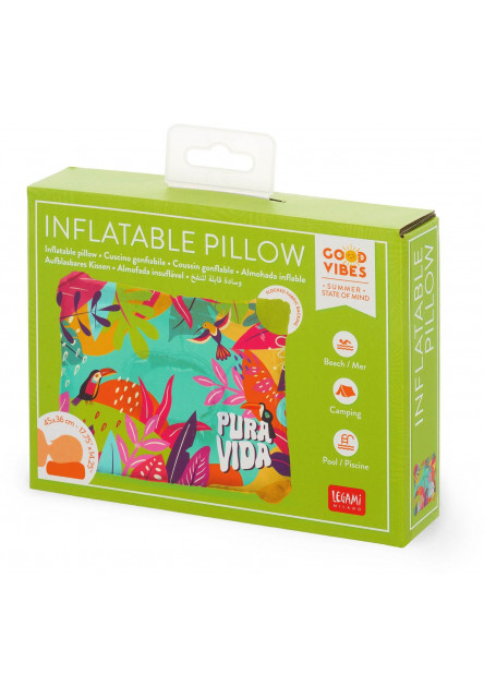Nafukovací vankúš Legami Inflatable Pillow - Pura Vida