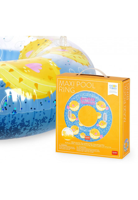 Nafukovací kruh Legami Maxi Pool Ring - Pufferfish