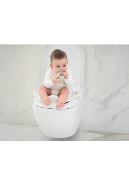 Detské WC sedátko Hippo Mint