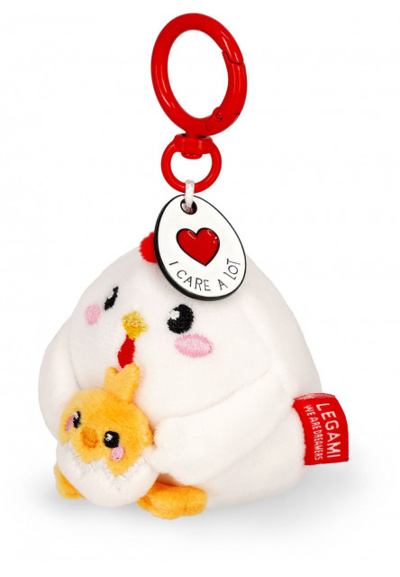 Plyšová kľúčenka Legami Super Soft! - Tiny - Hen