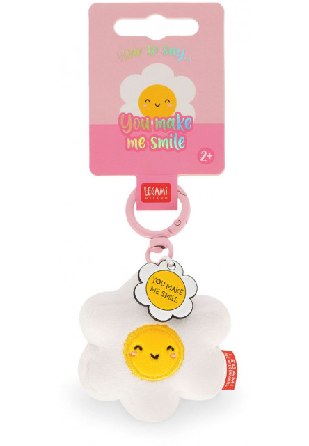 Plyšová kľúčenka Legami Super Soft! - Tiny - Daisy