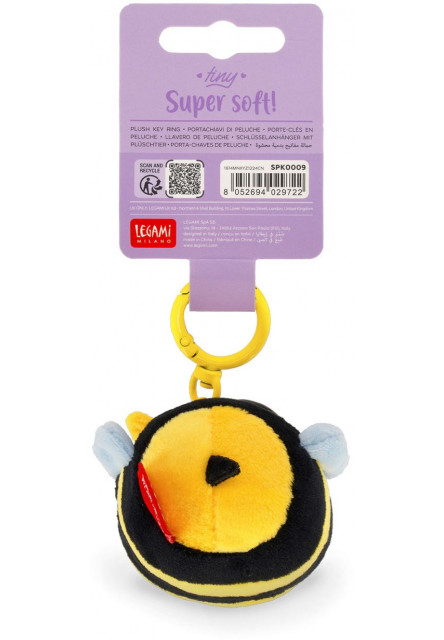 Plyšová kľúčenka Legami Super Soft! - Tiny - Bee