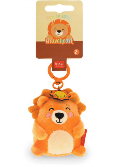 Plyšová kľúčenka Legami Super Soft! - Tiny - Lion