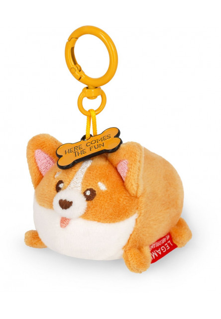 Plyšová kľúčenka Legami Super Soft! - Tiny - Corgi