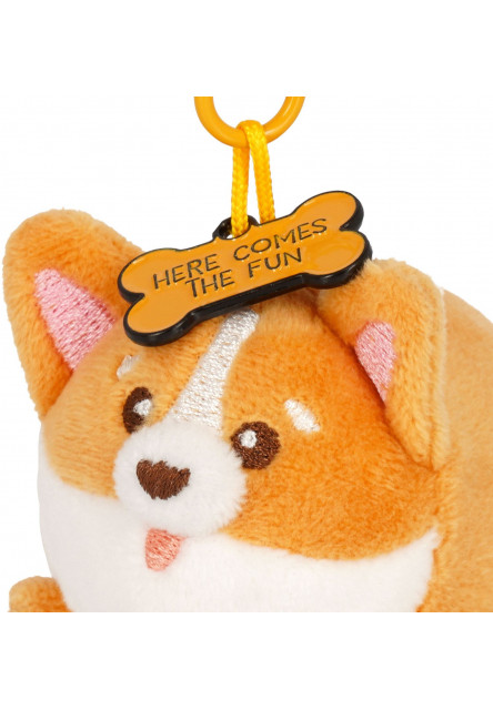 Plyšová kľúčenka Legami Super Soft! - Tiny - Corgi