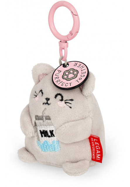 Plyšová kľúčenka Legami Super Soft! - Tiny - Kitty