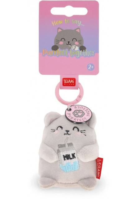 Plyšová kľúčenka Legami Super Soft! - Tiny - Kitty