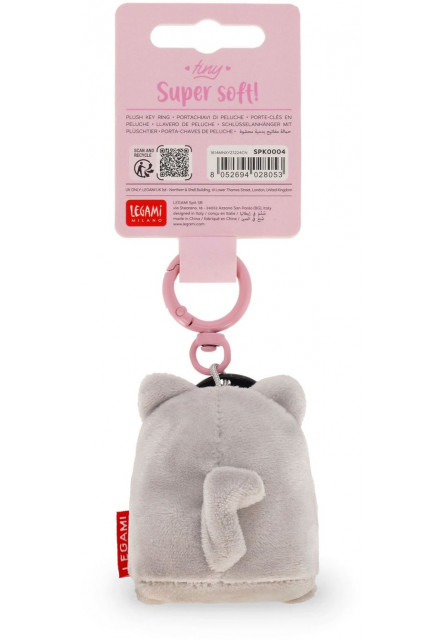 Plyšová kľúčenka Legami Super Soft! - Tiny - Kitty