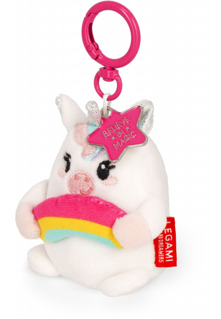 Plyšová kľúčenka Legami Super Soft! - Tiny - Unicorn