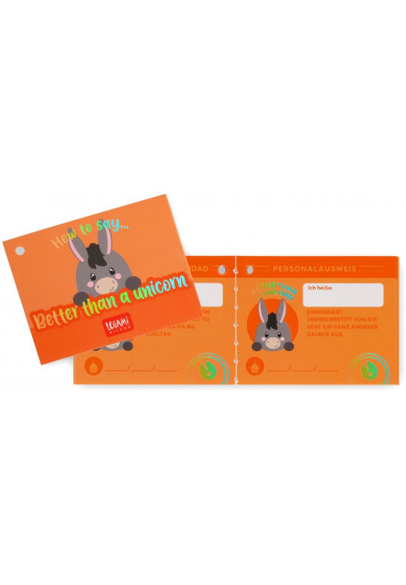 Plyšová hračka Legami Plush - Super Soft! - Mini - Donkey