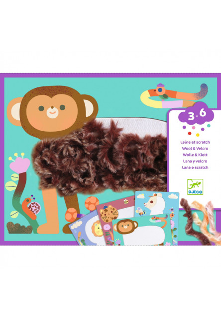 Fluffy friends: Tvorenie s vlnou a suchým zipsom