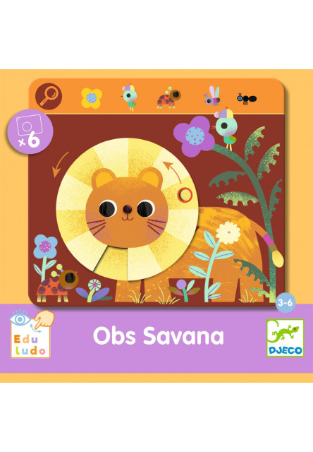 Obs Savana: Prvá hľadacia hra