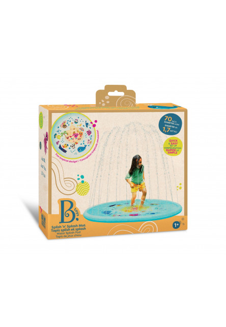 Striekacia hracia podložka Splish 'n' Splash