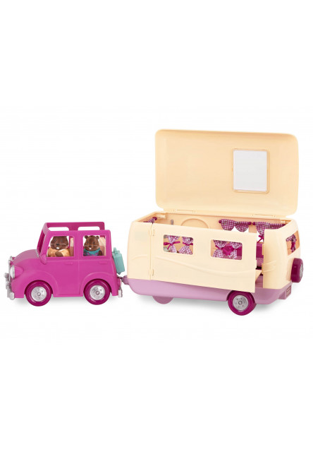 Sada na kempovanie Pink Happy Camper
