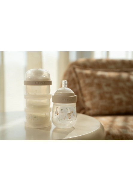 Dojčenské fľaše 165 ml + 240 ml + 2 cumlíky Husa