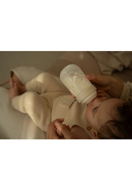 Dojčenské fľaše 165 ml + 240 ml + 2 cumlíky Husa