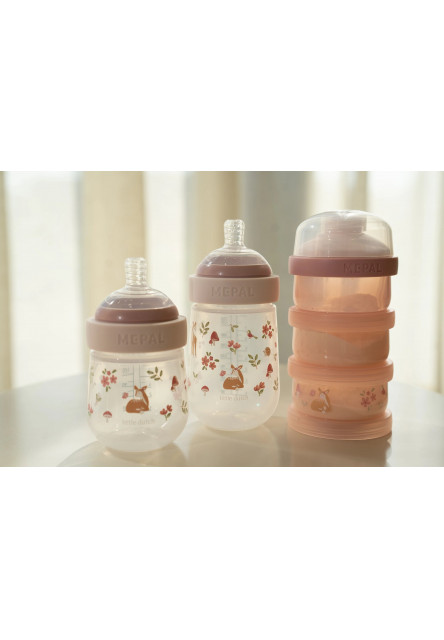 Dojčenské fľaše 165 ml + 240 ml + 2 cumlíky Fairy Garden