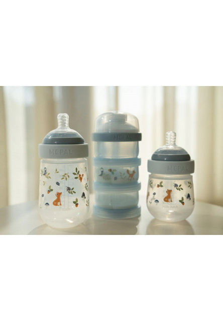 Dojčenské fľaše 165 ml + 240 ml + 2 cumlíky Forest Friends