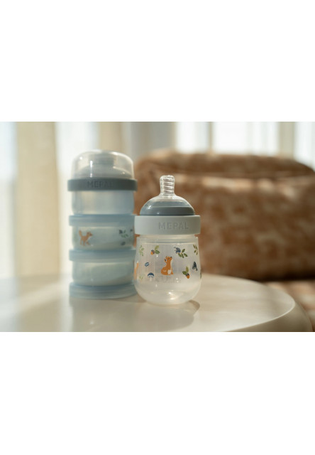 Dojčenské fľaše 165 ml + 240 ml + 2 cumlíky Forest Friends